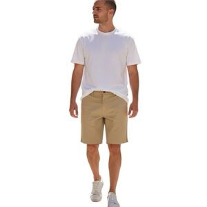 Du/er Duer Nustretch Tan Hybrid Shorts Sz 36 Comfort Performance Golf Casual